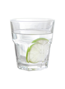 酒吧钢化玻璃八角杯圆杯直升杯