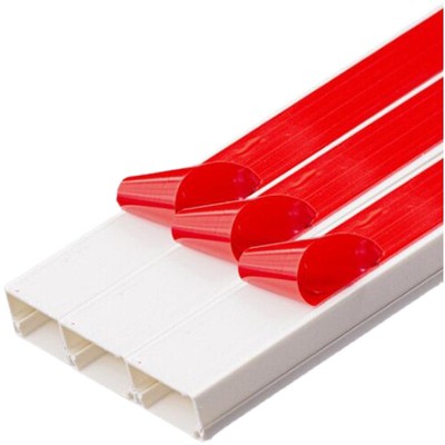 墙面免钉带胶自粘加厚方形线槽