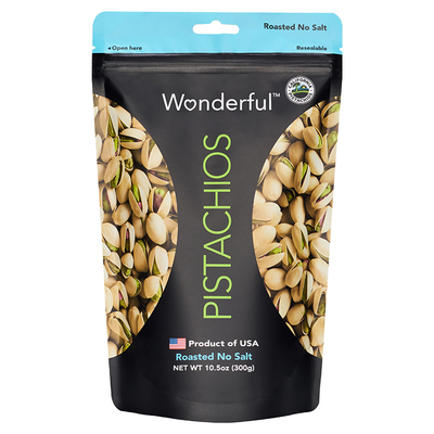 万多福进口开心果无盐无添加300g