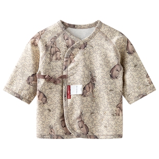 [花间奏]aqpa爱帕宝宝儿童春秋新品绑带上衣婴幼儿半背衣护手袖子