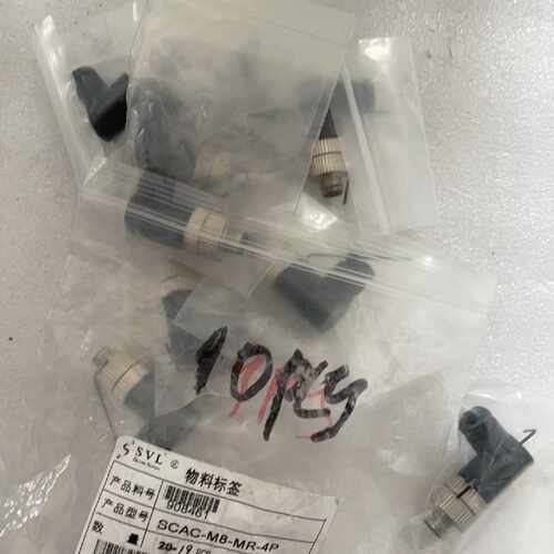 【请询价】全新原装SVL接头SCAC-M8-MR-4P,共10pcs