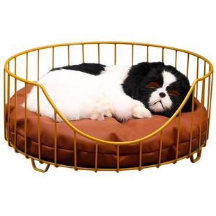 狗窝四季通用宠物猫床耐撕咬保暖睡垫不易粘毛可拆洗泰迪中小型犬