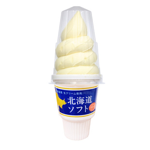 日本进口田口乳业北海道牛奶火炬冰淇淋巧克力香草蛋筒甜筒冰激凌