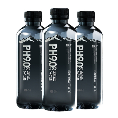 【400ml*24瓶】弱碱性天然苏打水