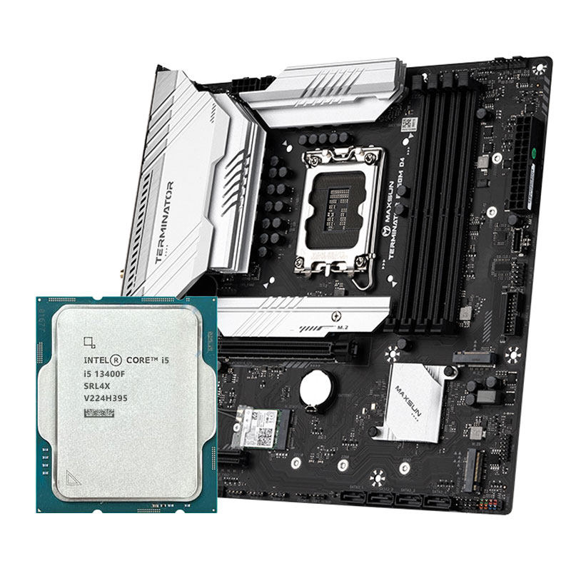 英特尔Ultra 5 225F 230F盒装搭铭瑄 微星H810M B860M主板CPU套装