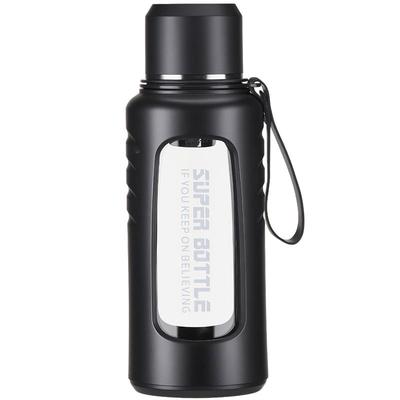 【大容量防摔防爆】男士玻璃茶杯