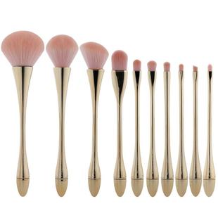 妃眷化妆刷套装小细腰平价刷子美妆工具初学者眼影软毛腮红散粉全