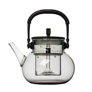 海丽珞思纯钛茶隔玻璃蒸茶壶轻奢电陶炉围炉煮茶专用小容量烧水壶