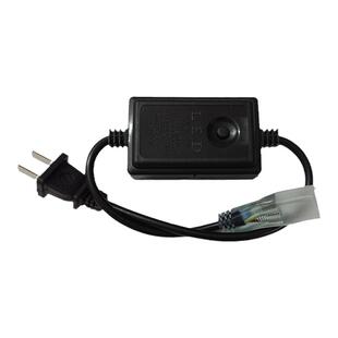 LED灯带彩灯控制器防水插头圆二线扁三四五线5050流水闪动跑马