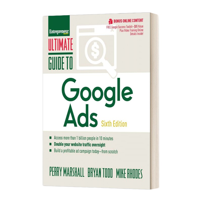 英文原版 Ultimate Guide to Google Ads 谷歌广告终极指南 英文版 进口英语原版书籍