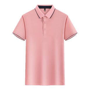 夏季工作服polo衫定制短袖工衣工作服企业团建文化衫logo刺绣印字