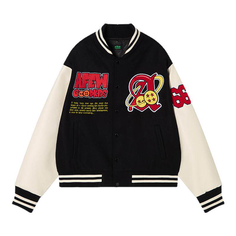 AFGK秋季翻领休闲棒球服