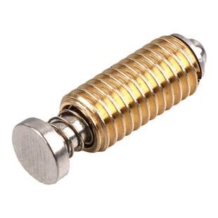 M8黄铜镀镍防爆按键M6仪表控制箱面板操作控制按钮外六角圆头开关