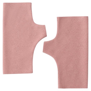 自发热德绒半指手套女秋冬季保暖防寒学生写字办公打字漏指手套