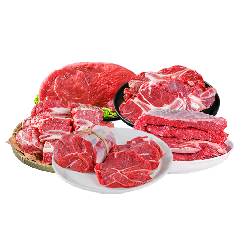 新鲜现杀牛肉套餐10斤冷冻
