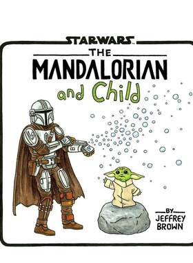 【预售】曼达洛人及之子 星战 The Mandalorian and Child 原版英文漫画书