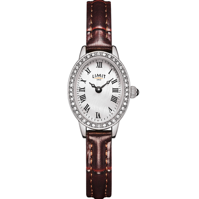 进口limit复古石英宫廷椭圆手表