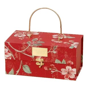 2025结婚伴手礼盒新娘礼物盒庆典喜宴包装宾客空盒高档零食盒寿宴