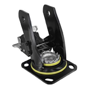 万向轮支架配件重型寸加厚轮脚轮配万向轮抗冲击支架重型加厚瓦兴