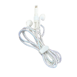 耳机缠绕保护线软胶收纳扎带防折断手机听歌耳机保护套缠绳保护器