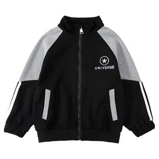 儿童棒球服男童加绒外套一体秋冬新款2025韩版帅气上衣男孩加厚潮