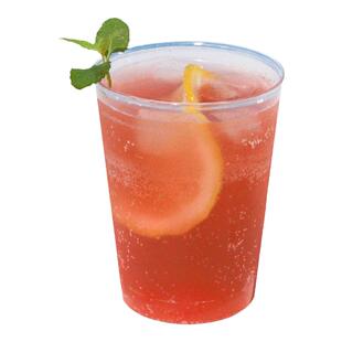 航空杯一次性水杯茶杯硬质塑料商用透明太空杯家用杯子啤酒杯定制