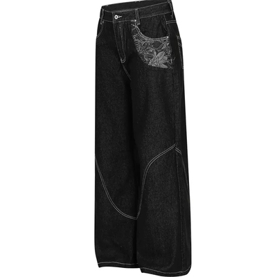 【蛇迹良心平替】原牛微喇牛仔裤