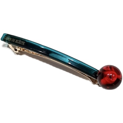 韩国进口 AZNAVOUR/AZ 发饰日韩少女ins透明色小圆球弹簧夹发夹