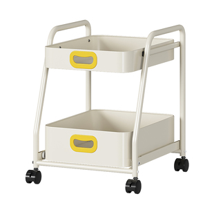 书包置物架可移动书架儿童初中生收纳筐桌下放置神器小推车收纳架