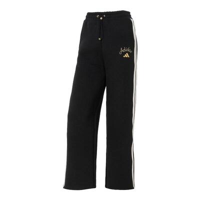 Adidas阿迪达斯女裤2025冬季新款NYR WIDE KN PNT休闲长裤KR0418