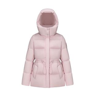 【李佳琦年货时尚节】美力城羽绒服冬连帽收腰短款鹅绒服外套