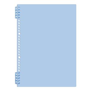 B5不硌手活页本可拆卸线圈笔记本本子a4初中生专用记事纸a5高中生专用可拆环扣网格本大学生考研定制日记本子