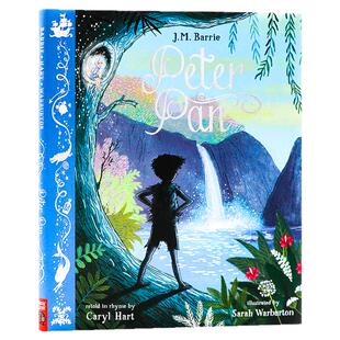彼得潘 Peter Pan 英文原版 英文原版 精美插图 英文原版经典童话故事书章节文学小说  梦幻岛奇妙冒险 Caryl Hart