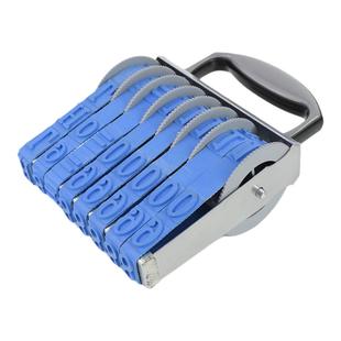 房屋分户验收专用印章字母HL数字0-9=号编号转轮印章项目工地墙面质检盖章竣工图产库分户数字印8位字高24mm