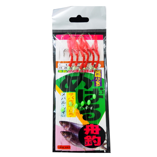 海钓船钓带鱼虎头鱼翘嘴石九公鱼皮红皮串钩夜光钩仕路亚饵鱼钩