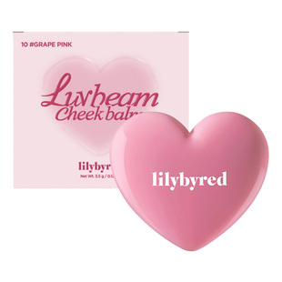 小猴子推荐！韩国Lilybyred爱心腮红膏02高光修容水光提亮膨胀女