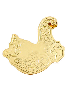 李居明九运螭吻宝牌配饰