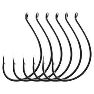 倒钓钩8003泥鳅钩鳜鱼鲈鱼翘嘴插铅面条虫钓组加强型路亚专用鱼钩