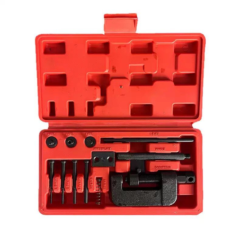 摩托车链条拆卸器428/520/525/530油封链条安装工具多功能截链器