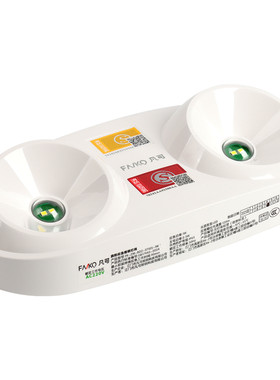 新国标IP65防水双头应急灯