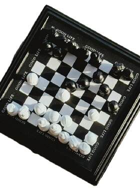 糖小条迷你国际象棋微缩模型娃用场景道具blythe娃娃屋配件