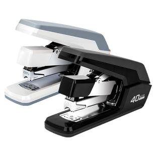 得力省力订书机办公用大订书器迷你小号中号学生用大号重型加厚型多功能钉书机便携定订厚书大型装订用品家用