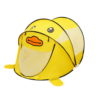 儿童帐篷室内游戏屋男女孩宝宝玩具生日礼物防蚊虫速开折叠小房子