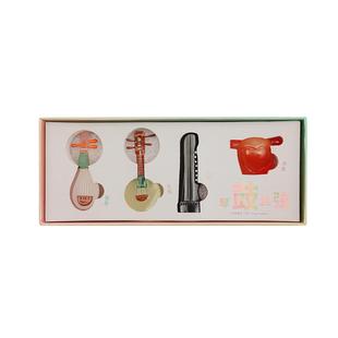 苏州博物馆琴鼓丝弦冰箱贴国风国潮精美磁贴摆件高颜值礼物送朋友