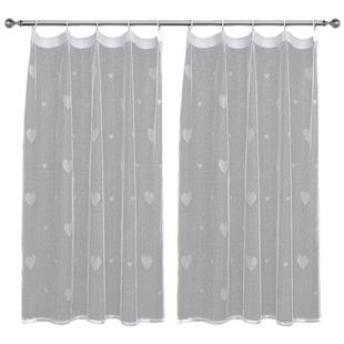 蕾丝帘窗帘短帘纱帘半帘透光窗纱透气窗沙透明沙帘花卉植物遮阳网