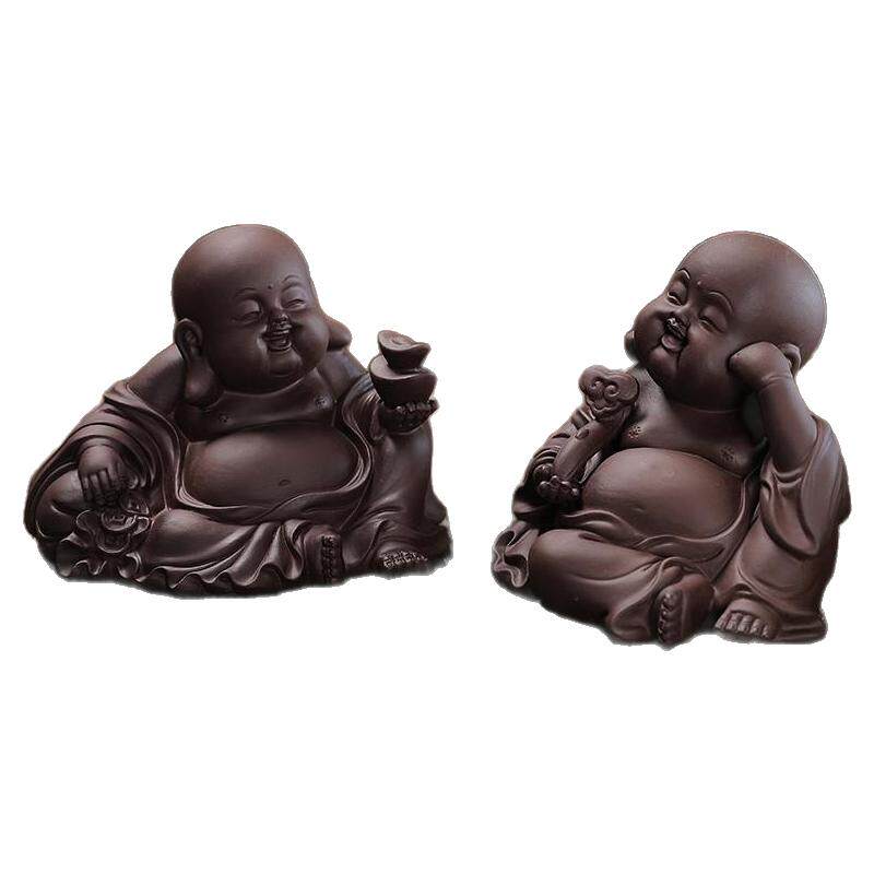 紫砂弥勒佛纯手工个性