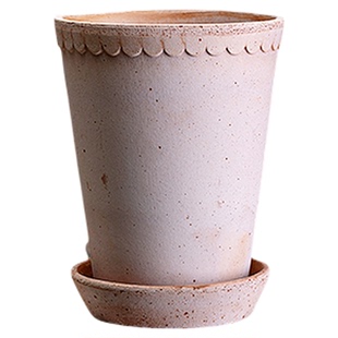 青野园艺家Bergs花盆赫莲娜盆宝格仕手工陶盆丹麦设计室内外绿植