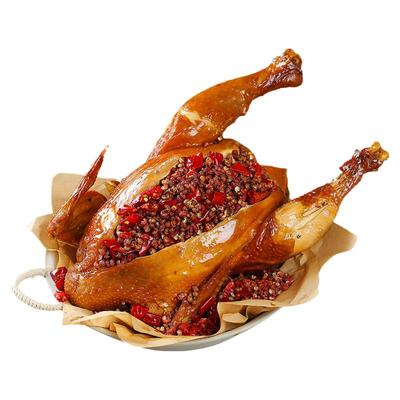 整只椒麻鸡四川特产美食送礼熟食卤味即食麻椒手撕鸡解馋主零食品