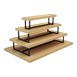 超市中岛柜展示台展示架母婴堆头服装店鞋店促销台商用展台