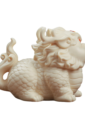 东方泥土陶瓷瑞兽麒麟貔貅摆件